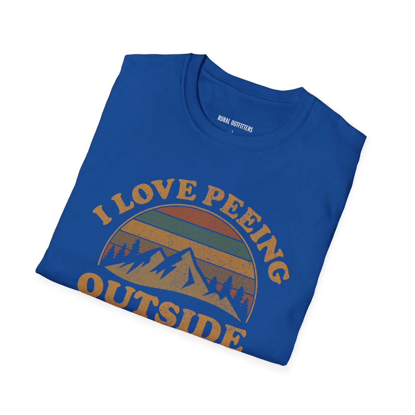 I Love Peeing Outside