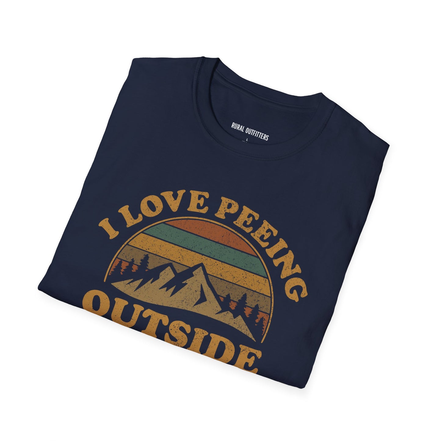 I Love Peeing Outside