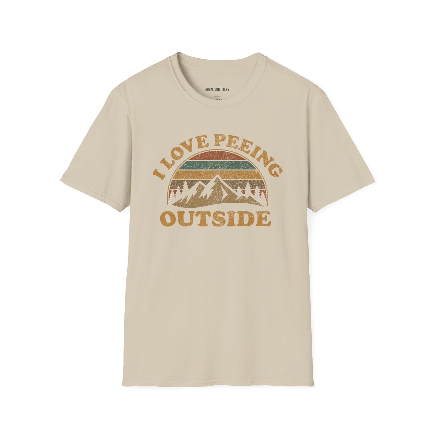 I Love Peeing Outside