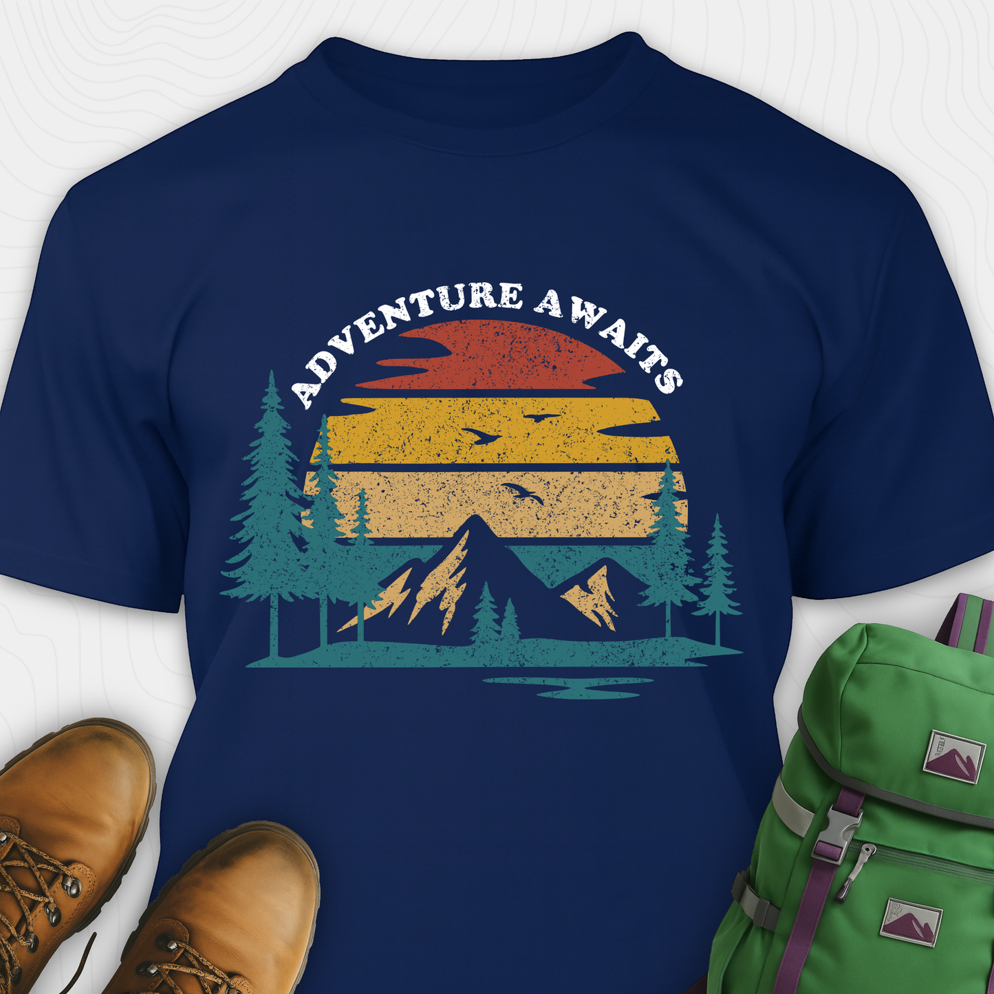 Retro Adventure Awaits T-Shirt