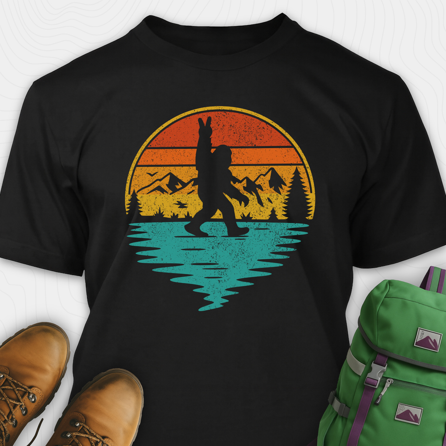 Retro Bigfoot T-Shirt