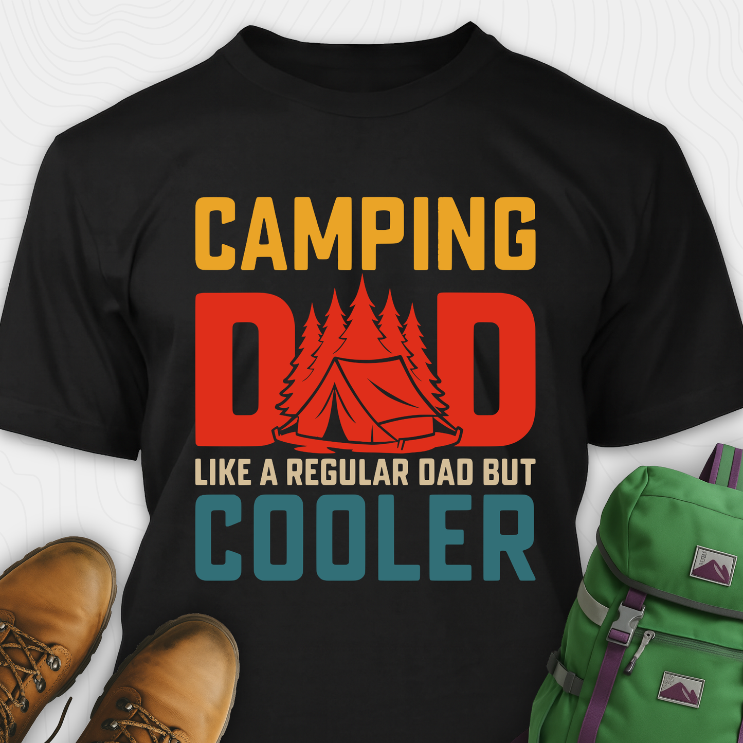 Camping Dad T-Shirt