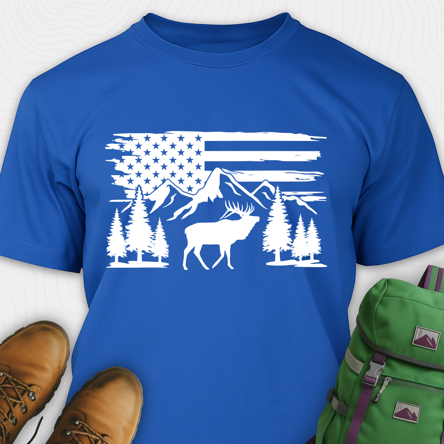 USA Elk Hunting T-Shirt