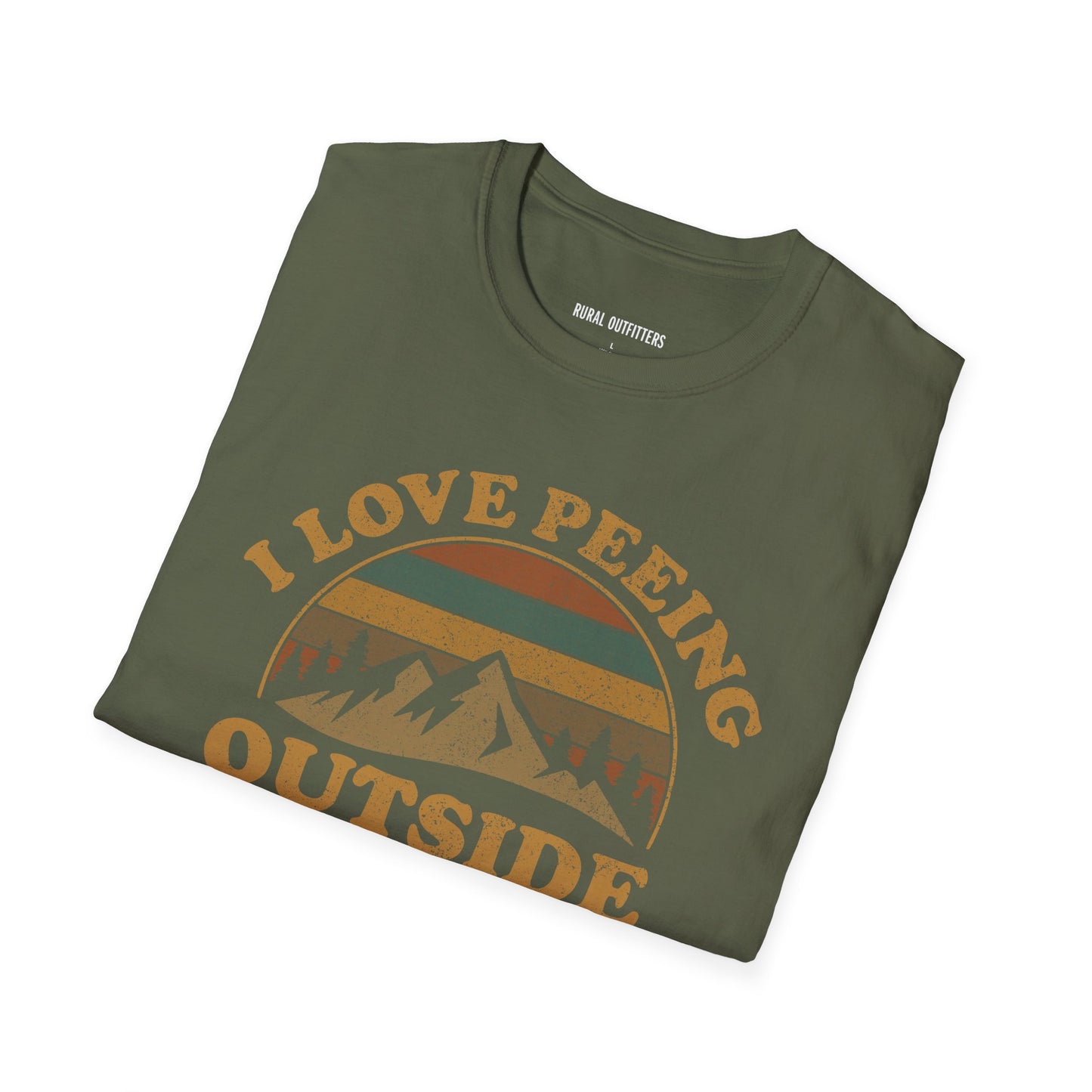 I Love Peeing Outside