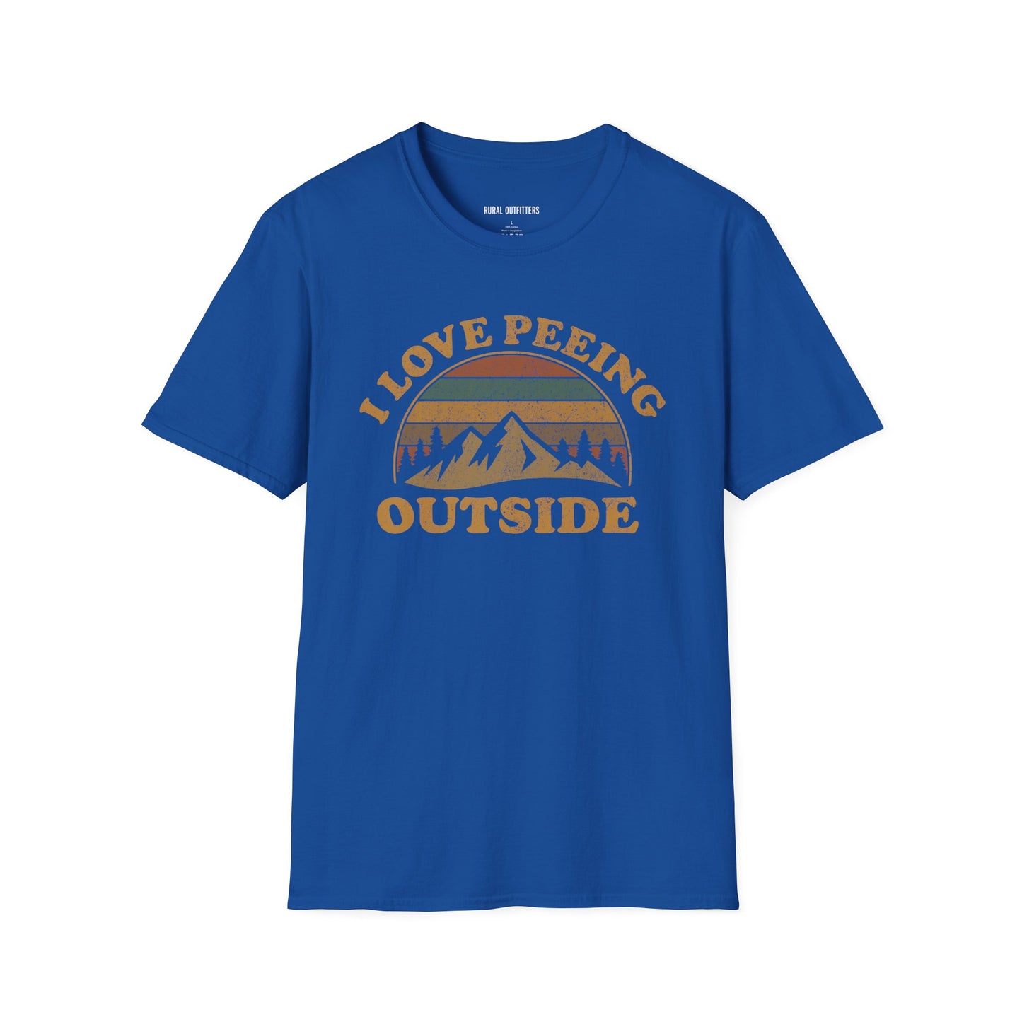 I Love Peeing Outside