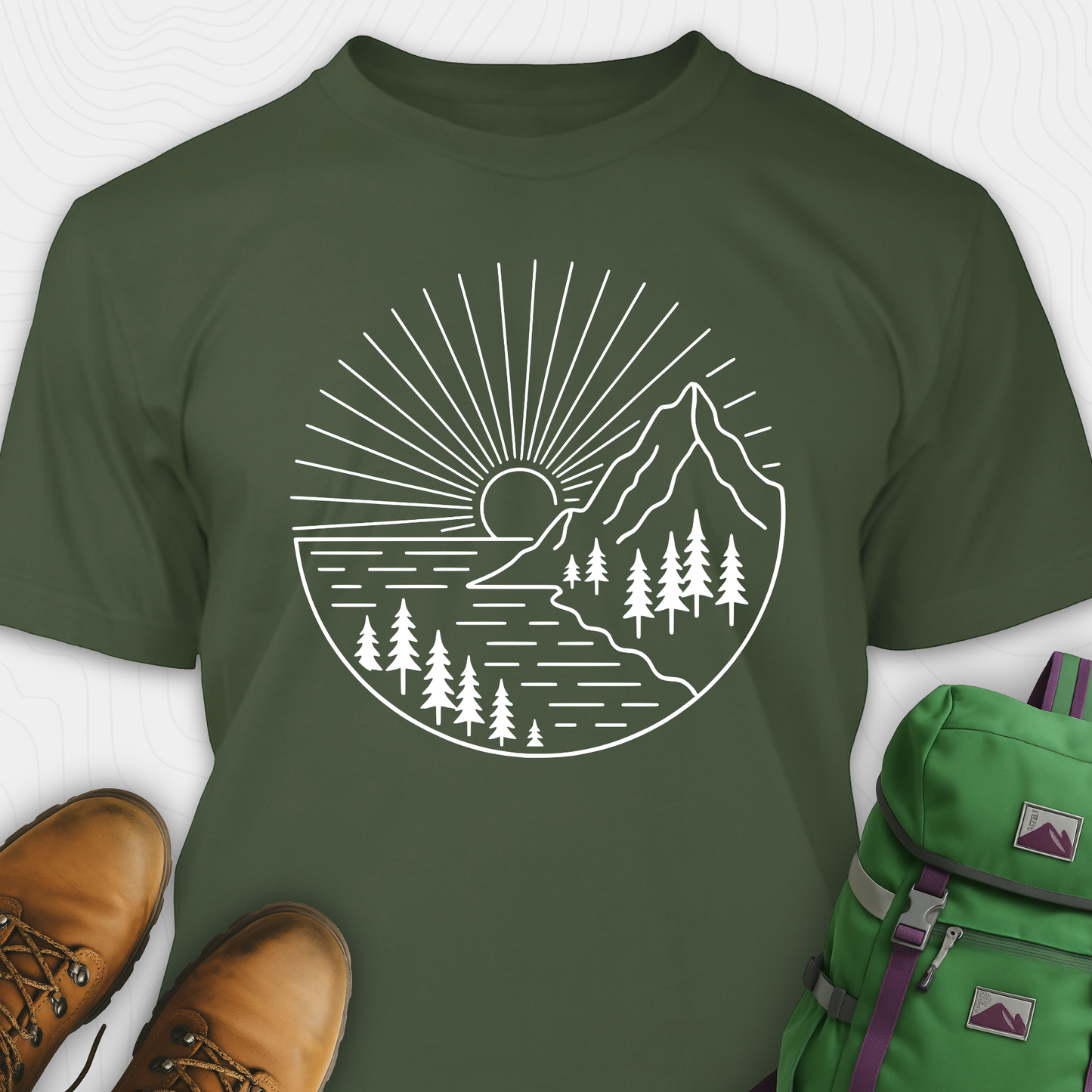 Graphic Mountain T-Shirt