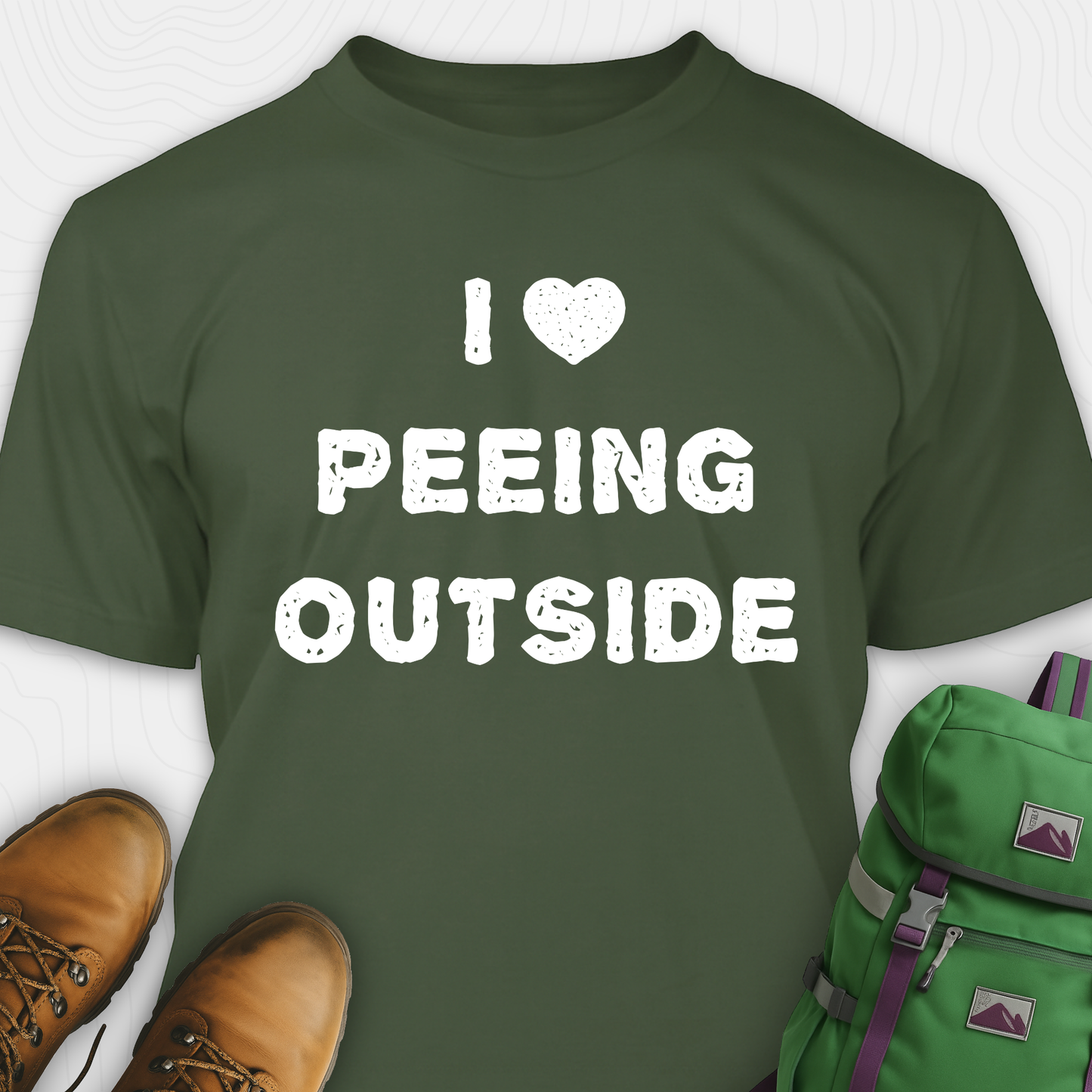 I Love Peeing Outside T-Shirt