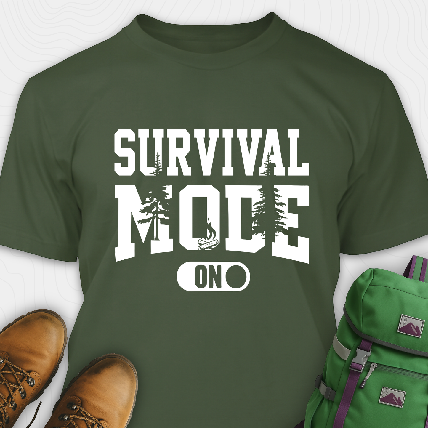 Survival Mode: On T-Shirt