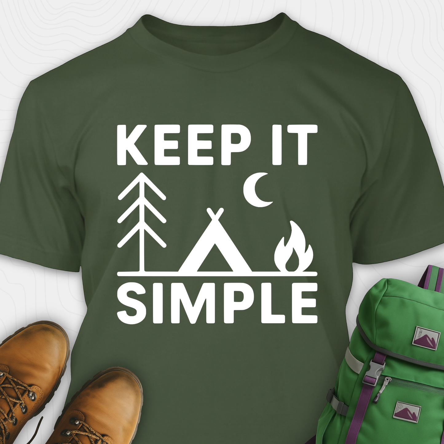Keep It Simple Camping T-Shirt