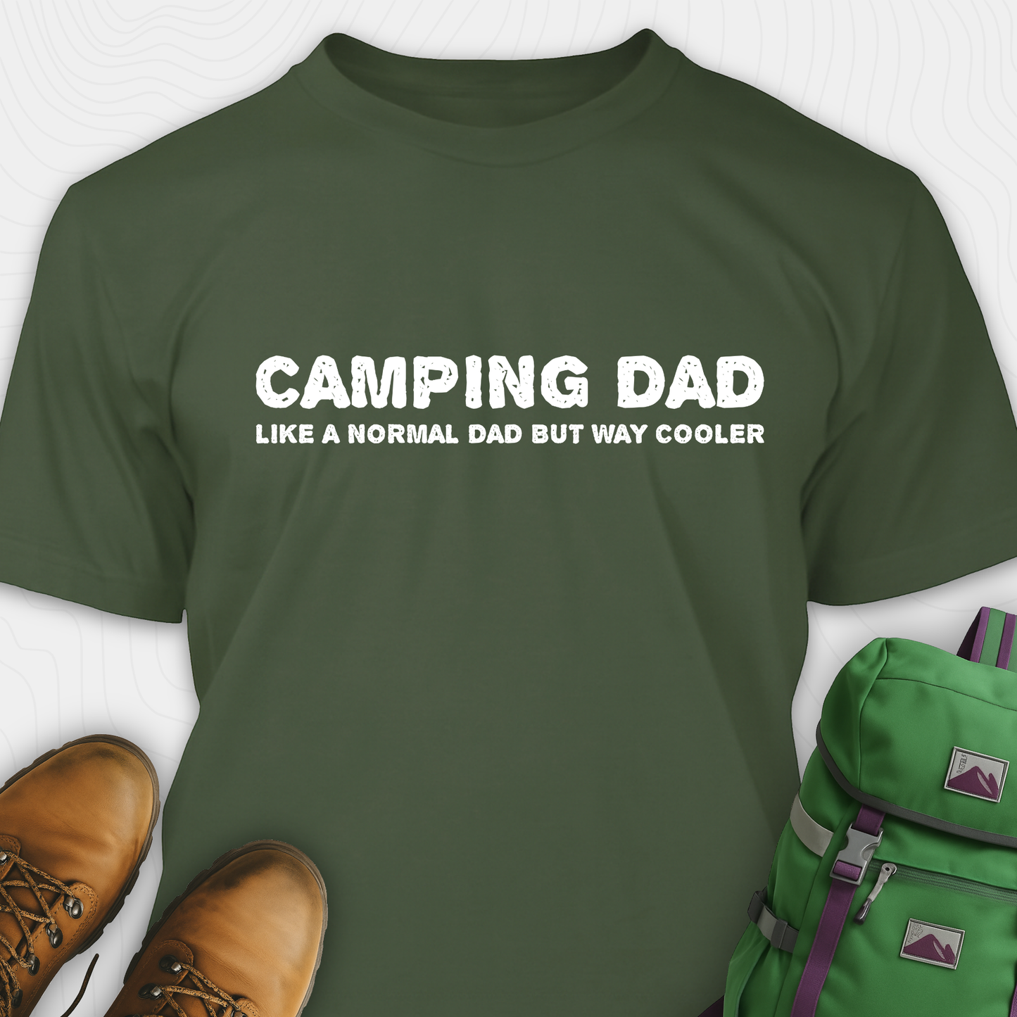 Camping Dad T-Shirt