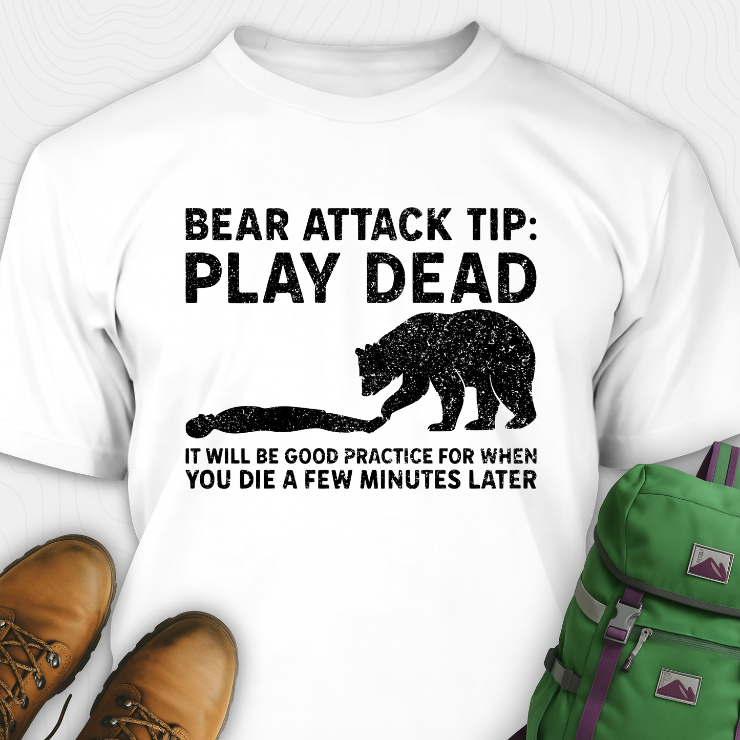 Bear Attack Tip T-Shirt