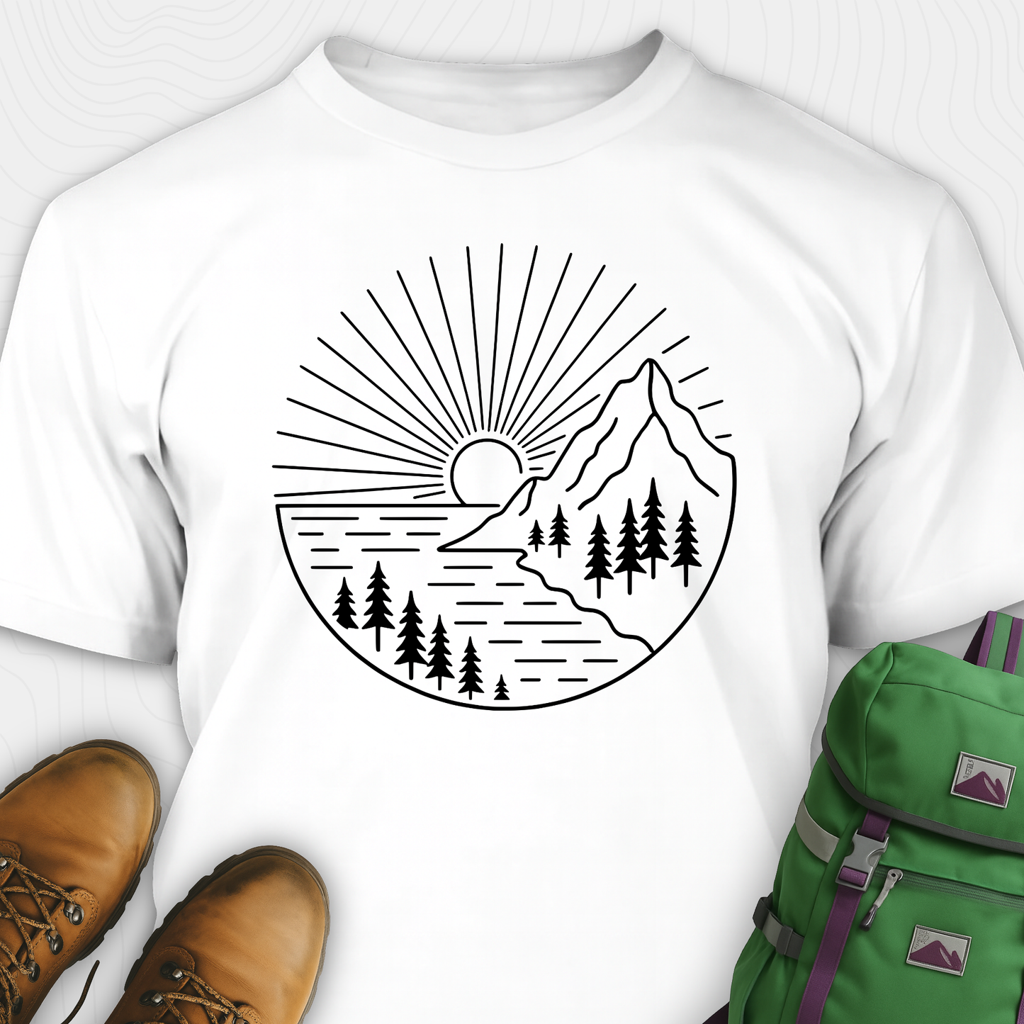 Graphic Mountain T-Shirt