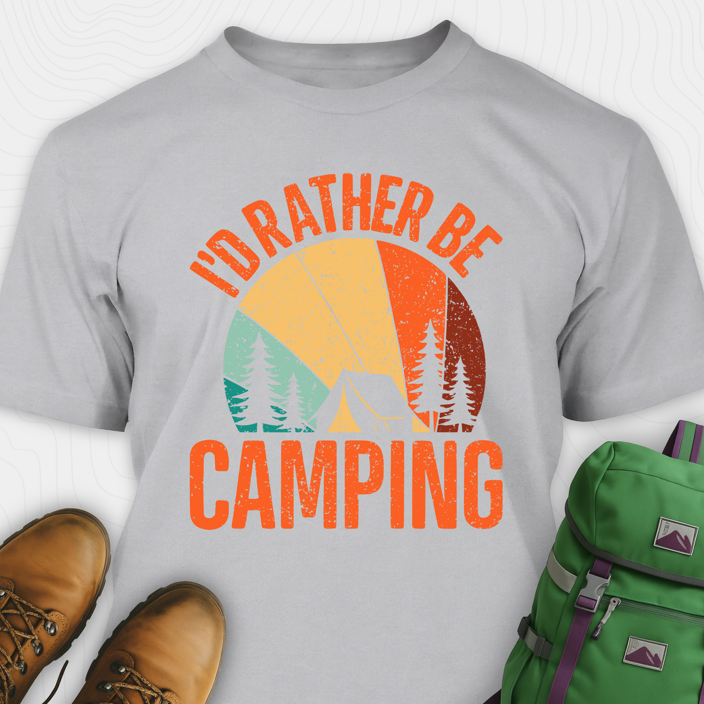 I'd Rather Be Camping T-Shirt