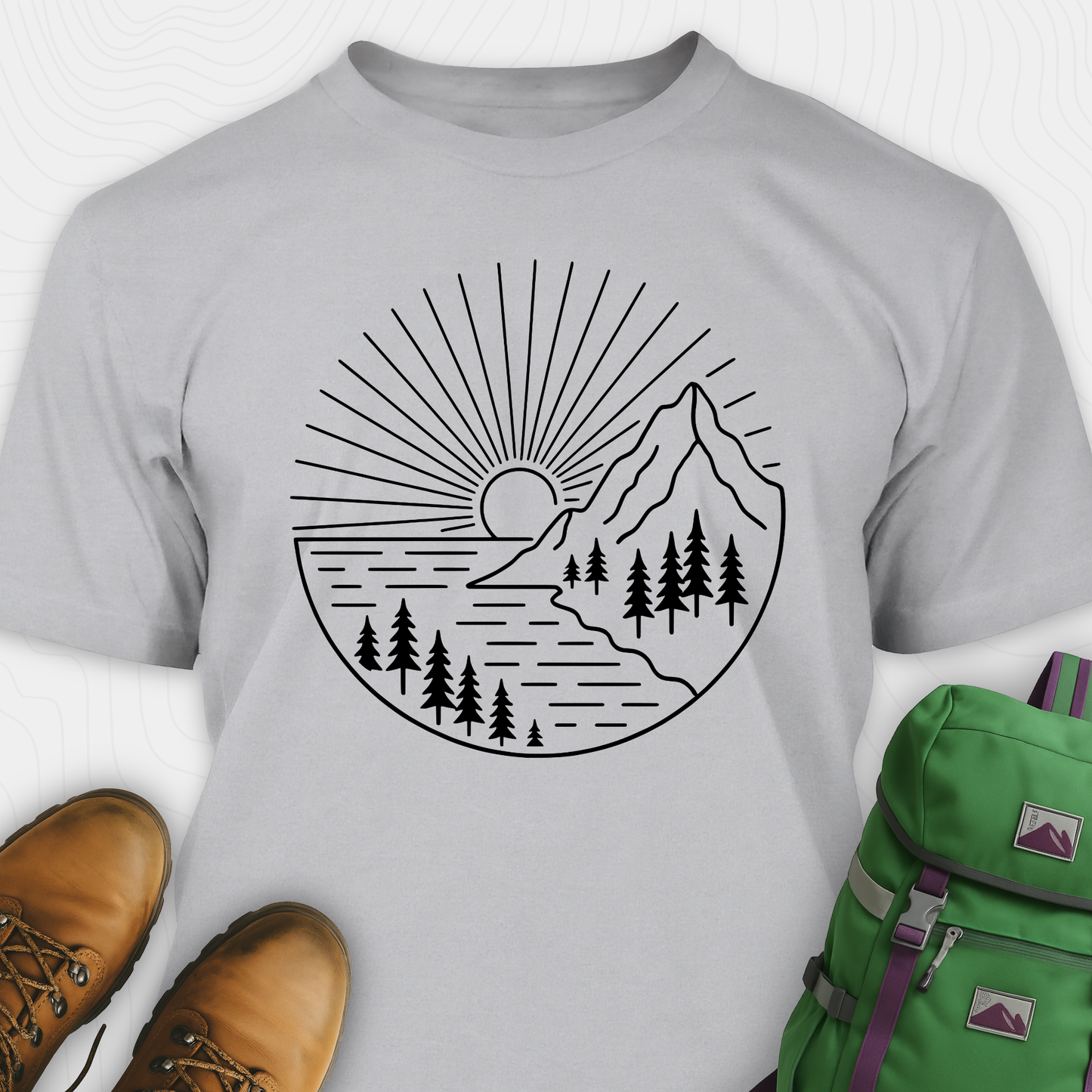 Graphic Mountain T-Shirt