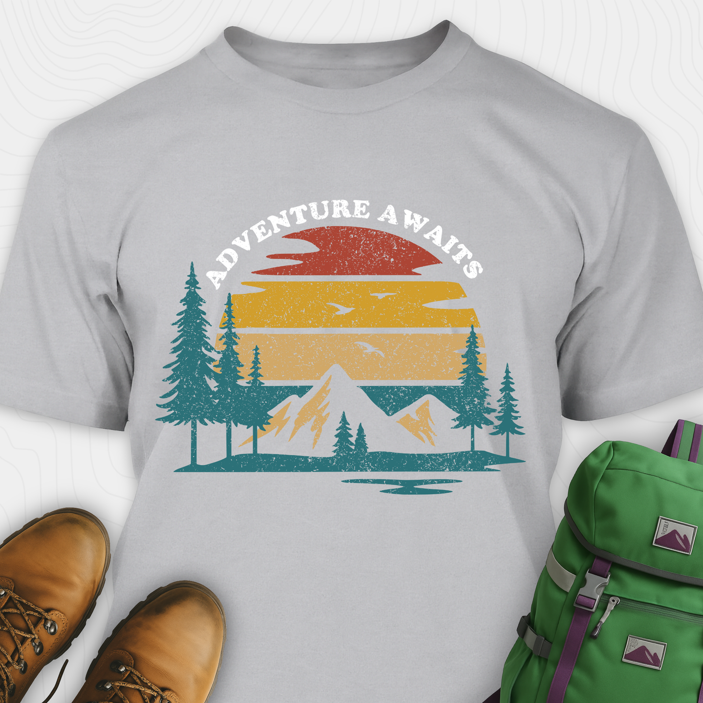 Retro Adventure Awaits T-Shirt