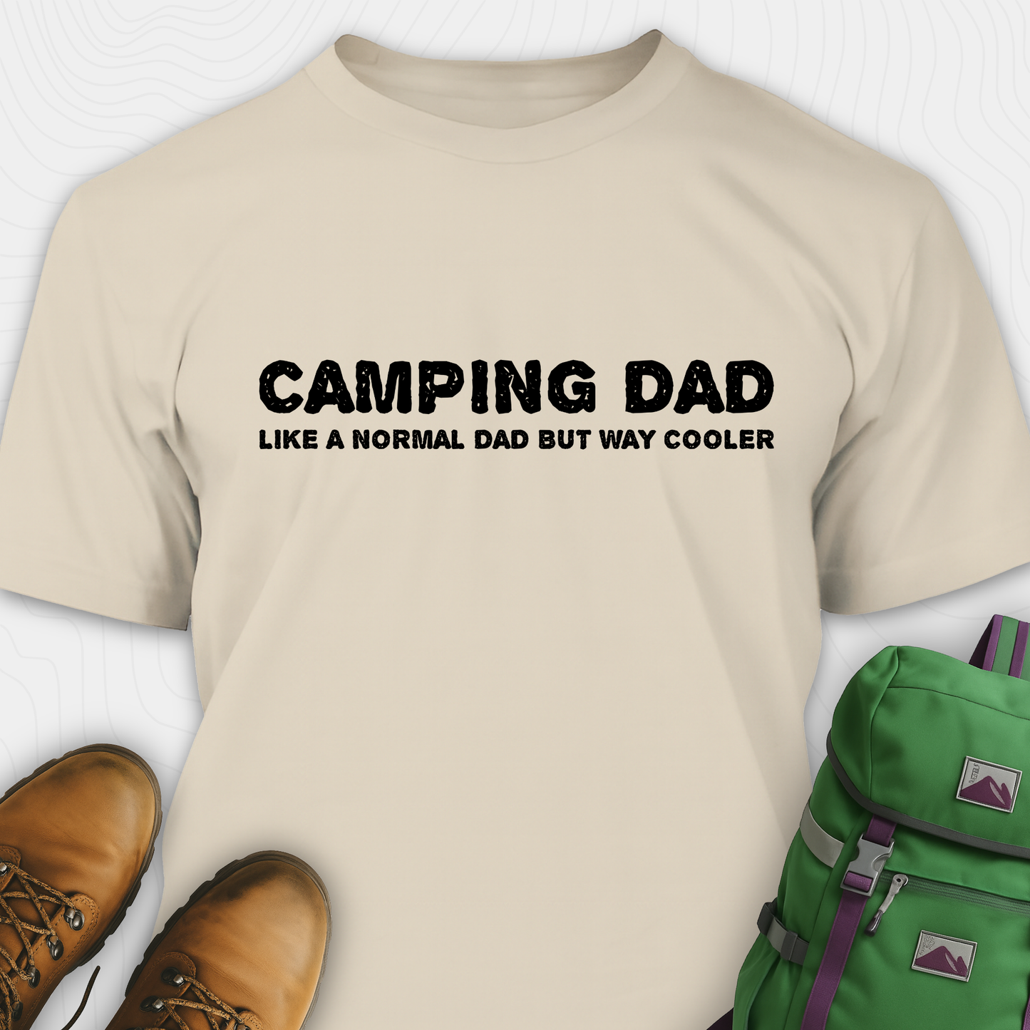 Camping Dad T-Shirt