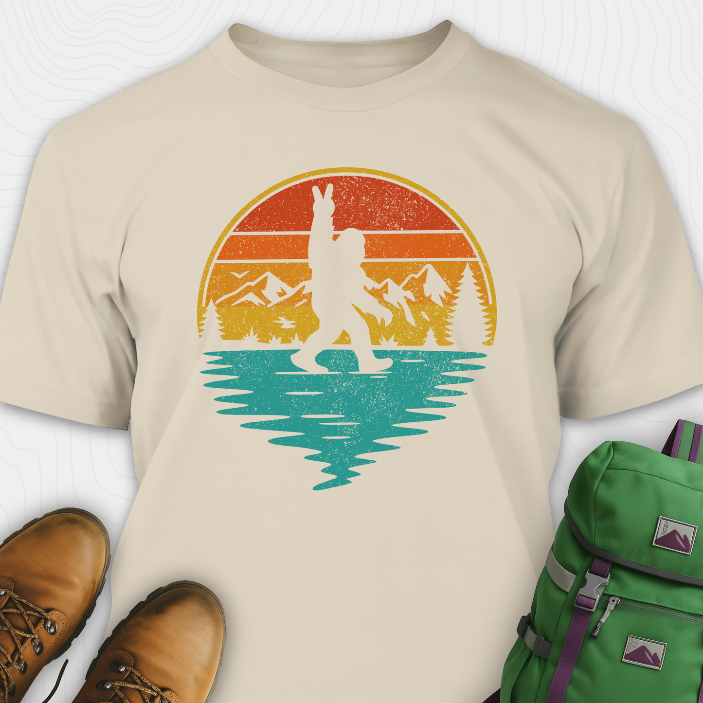 Retro Bigfoot T-Shirt