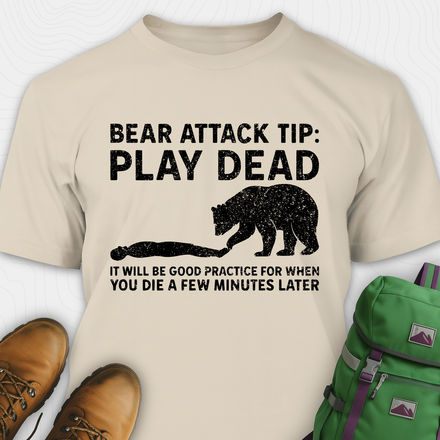 Bear Attack Tip T-Shirt