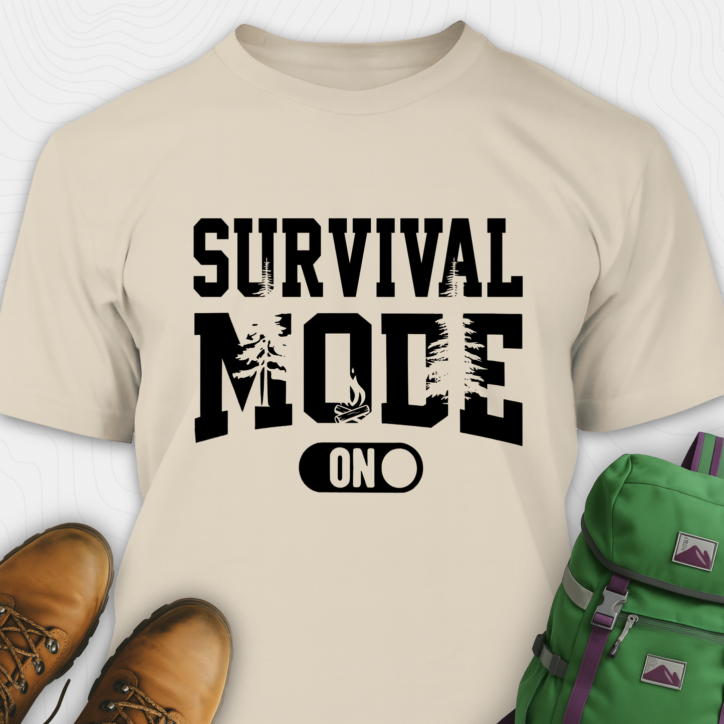 Survival Mode: On T-Shirt