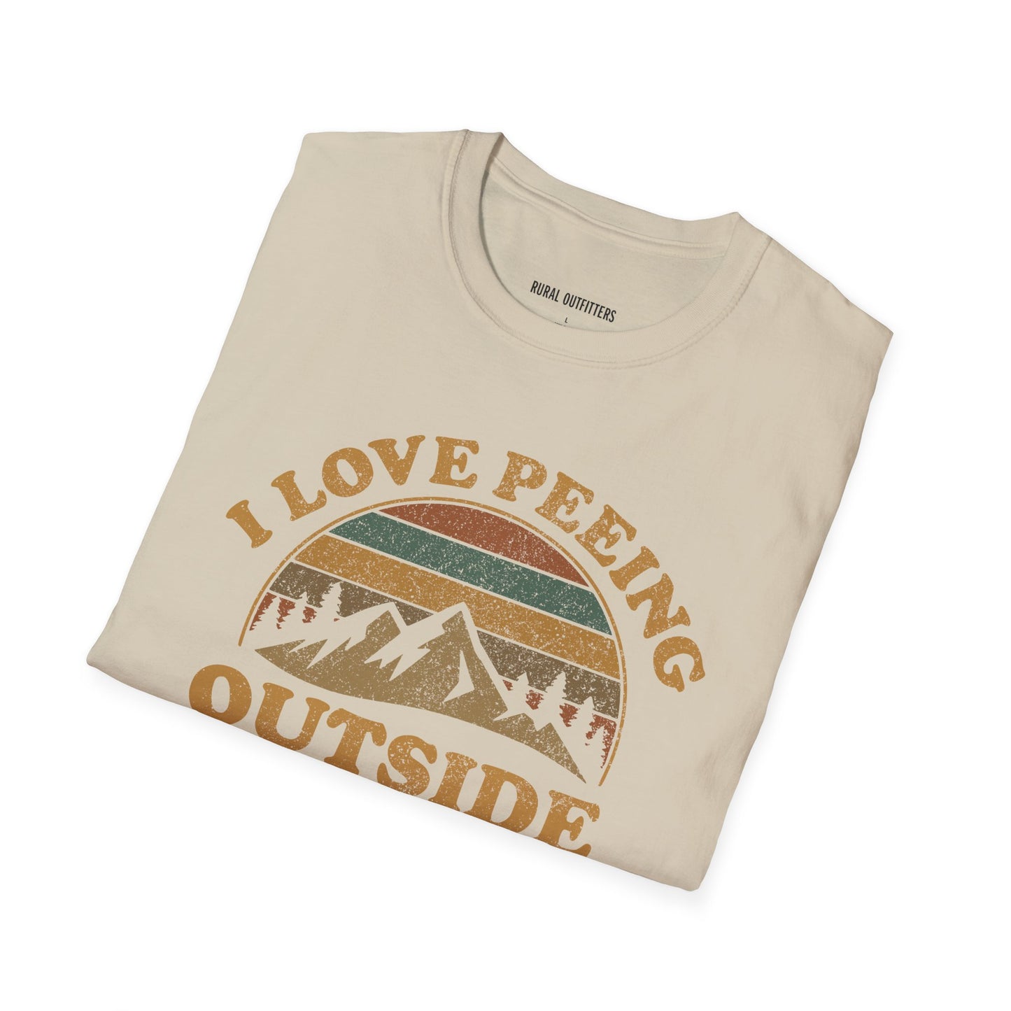 I Love Peeing Outside
