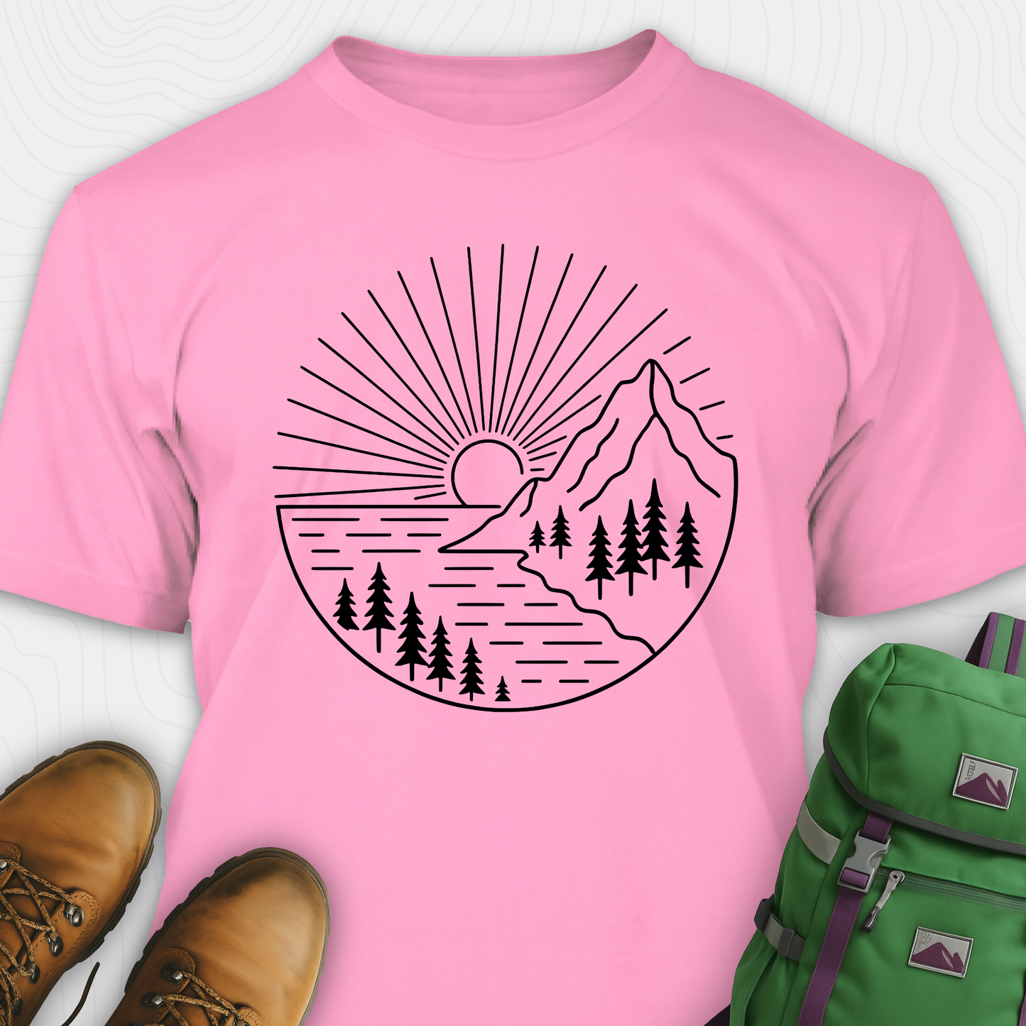 Graphic Mountain T-Shirt