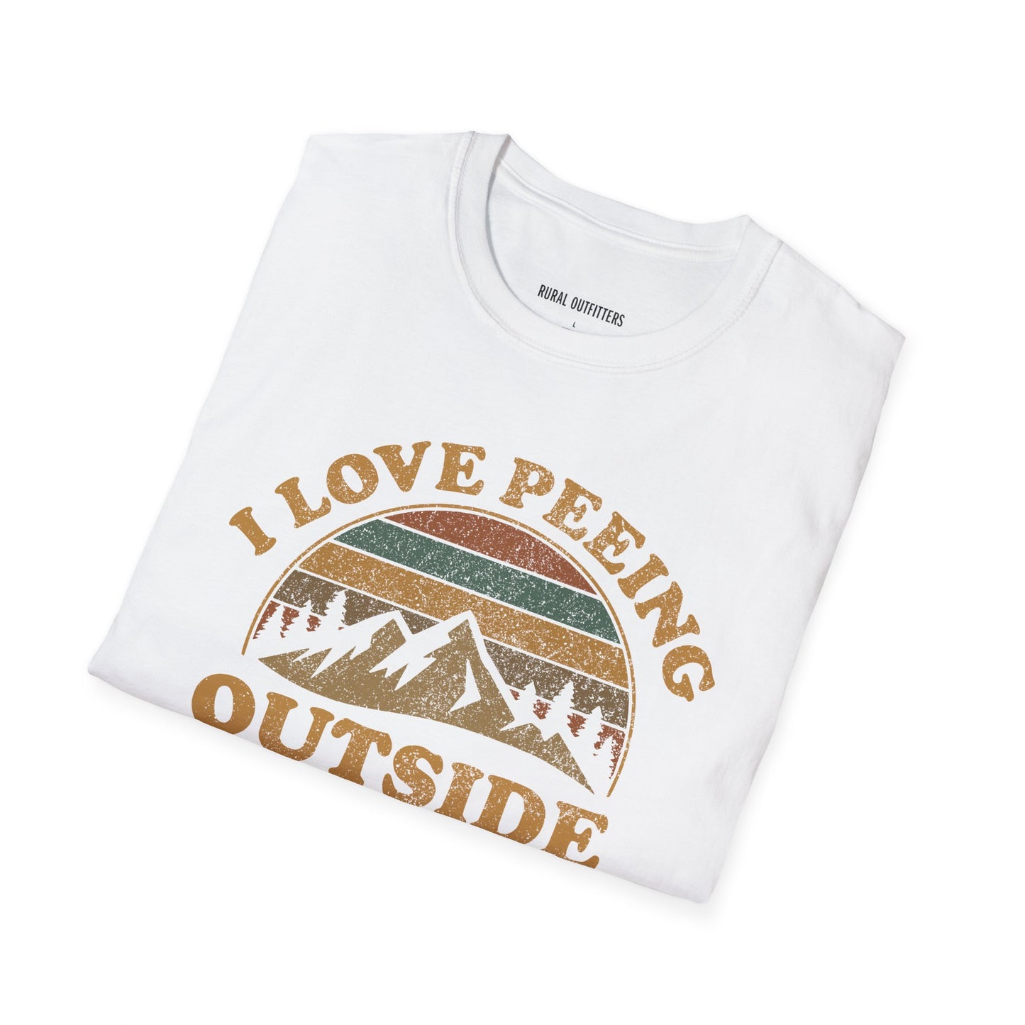 I Love Peeing Outside