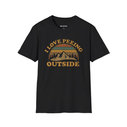 I Love Peeing Outside