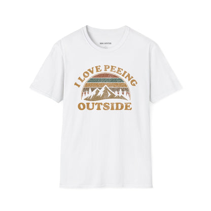 I Love Peeing Outside