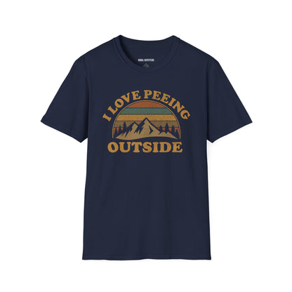 I Love Peeing Outside