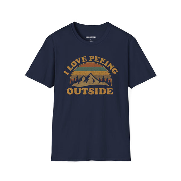 I Love Peeing Outside