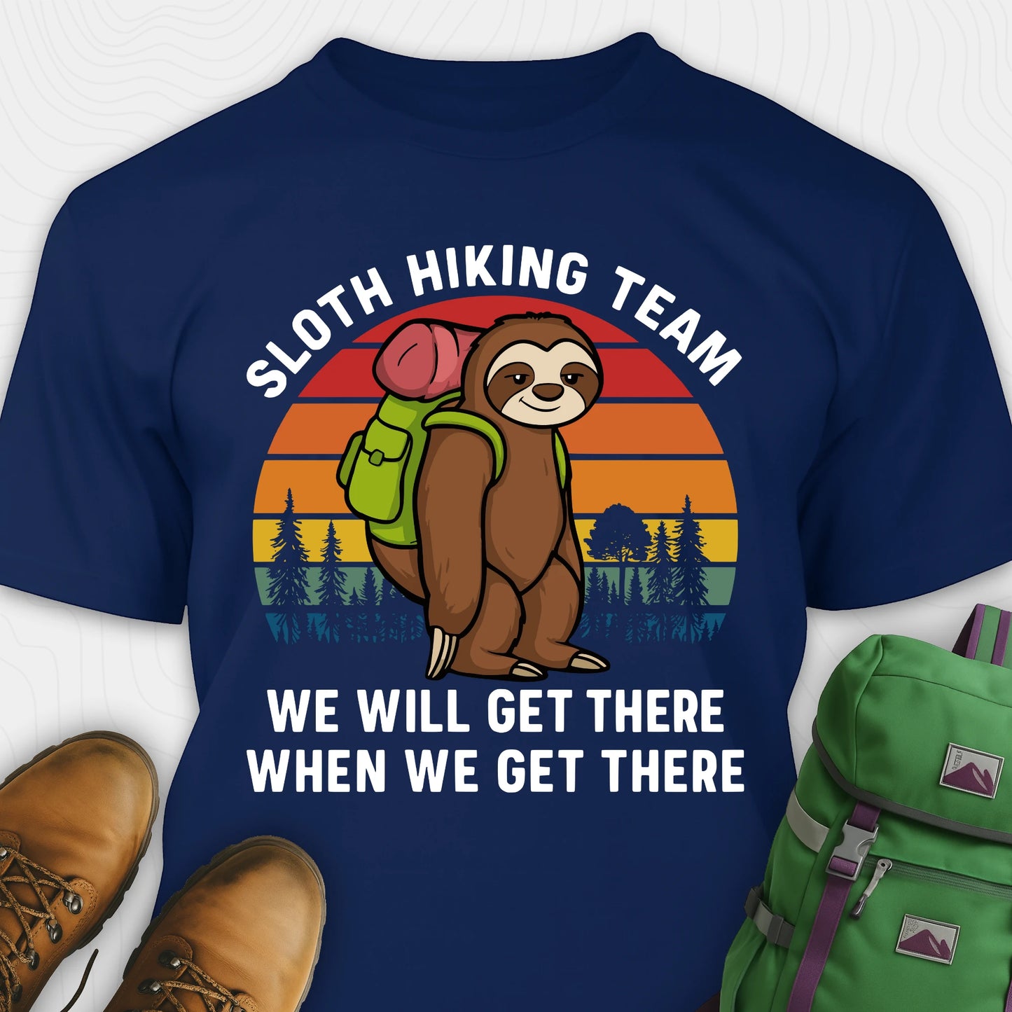 Sloth Hiking Team T-shirt