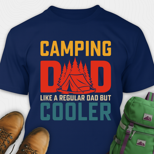 Camping Dad T-Shirt