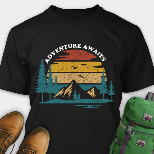 Retro Adventure Awaits T-Shirt
