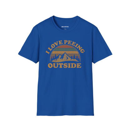 I Love Peeing Outside