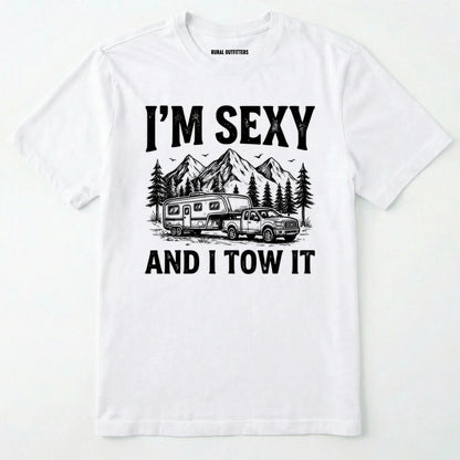 I’m Sexy and I Tow It Sketched T-Shirt