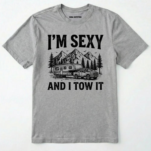 I’m Sexy and I Tow It Sketched T-Shirt