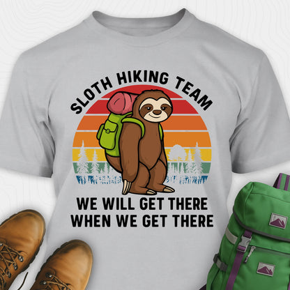 Sloth Hiking Team T-shirt