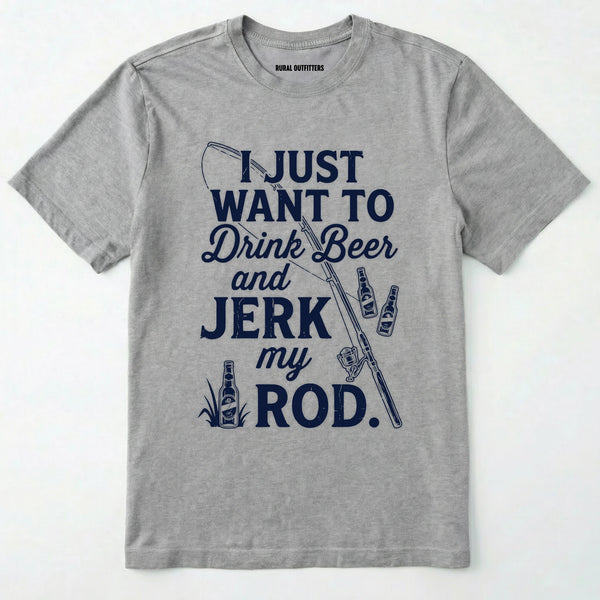 Sport Grey t-shirt with royal text and graphics on a white background