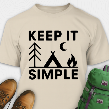 Keep It Simple Camping T-Shirt