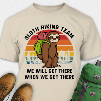 Sloth Hiking Team T-shirt