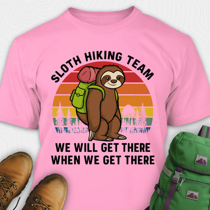 Sloth Hiking Team T-shirt