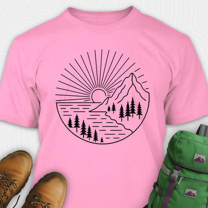 Graphic Mountain T-Shirt